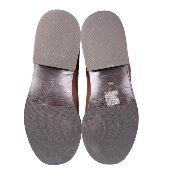 Tory Burch Women’s Adeline Brown Leather Tall Riding Boot Size US 8 - Picture 10 of 13